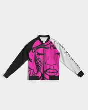 Load image into Gallery viewer, Hot Pink Ladies Bomber Jacket
