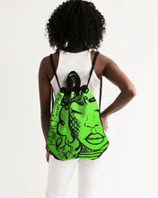 Load image into Gallery viewer, white2green Canvas Drawstring Bag
