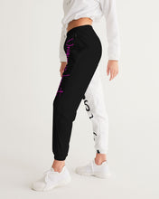 Load image into Gallery viewer, Black/White Women&#39;s Track Pants
